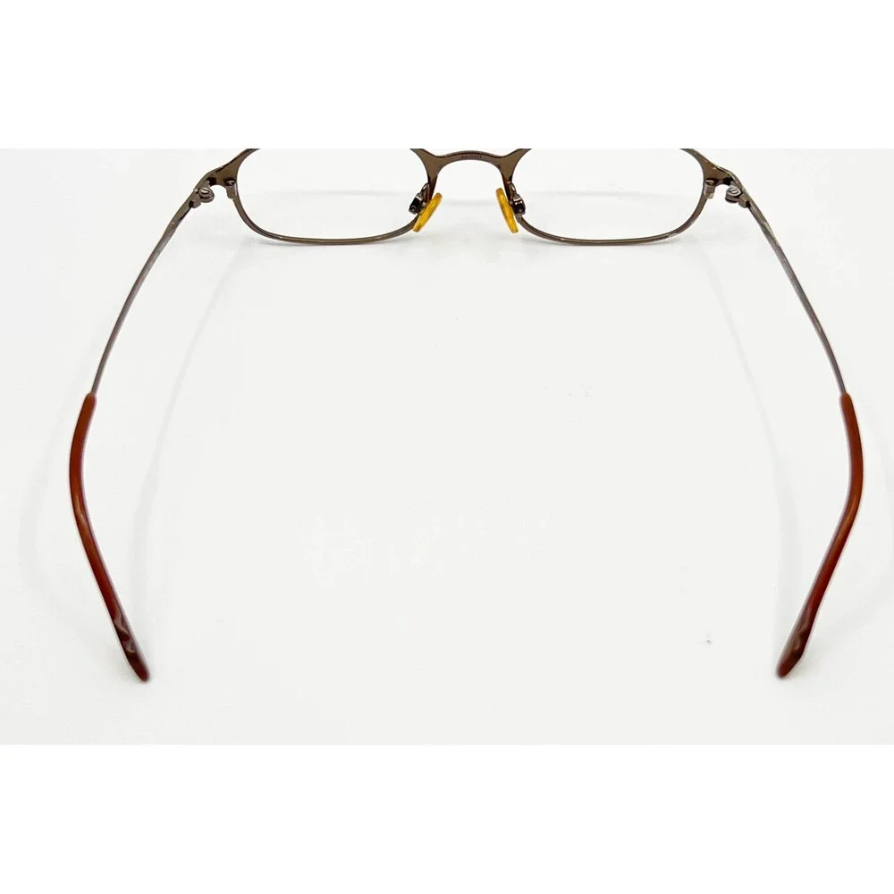 Organix Eyeglasses Frames Unisex Brown Oval OR222 564 48-20-140mm